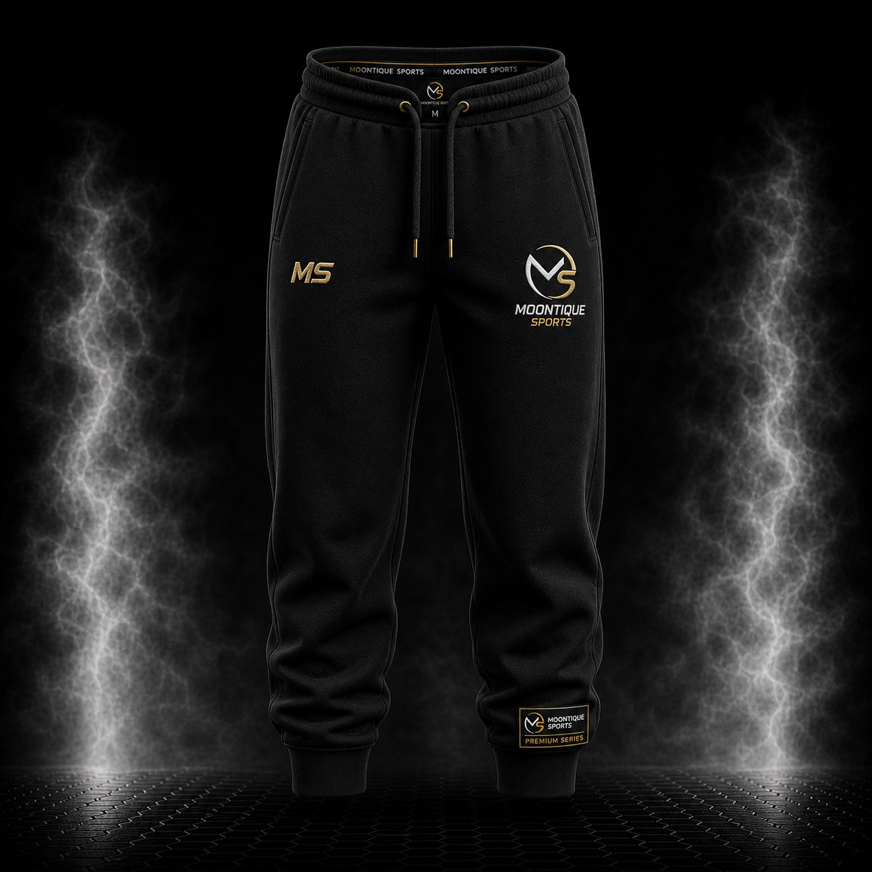 Embroidered Logo Joggers