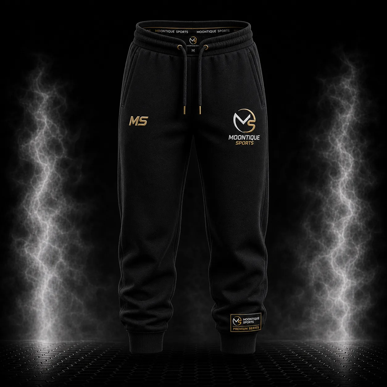 Embroidered Logo Joggers