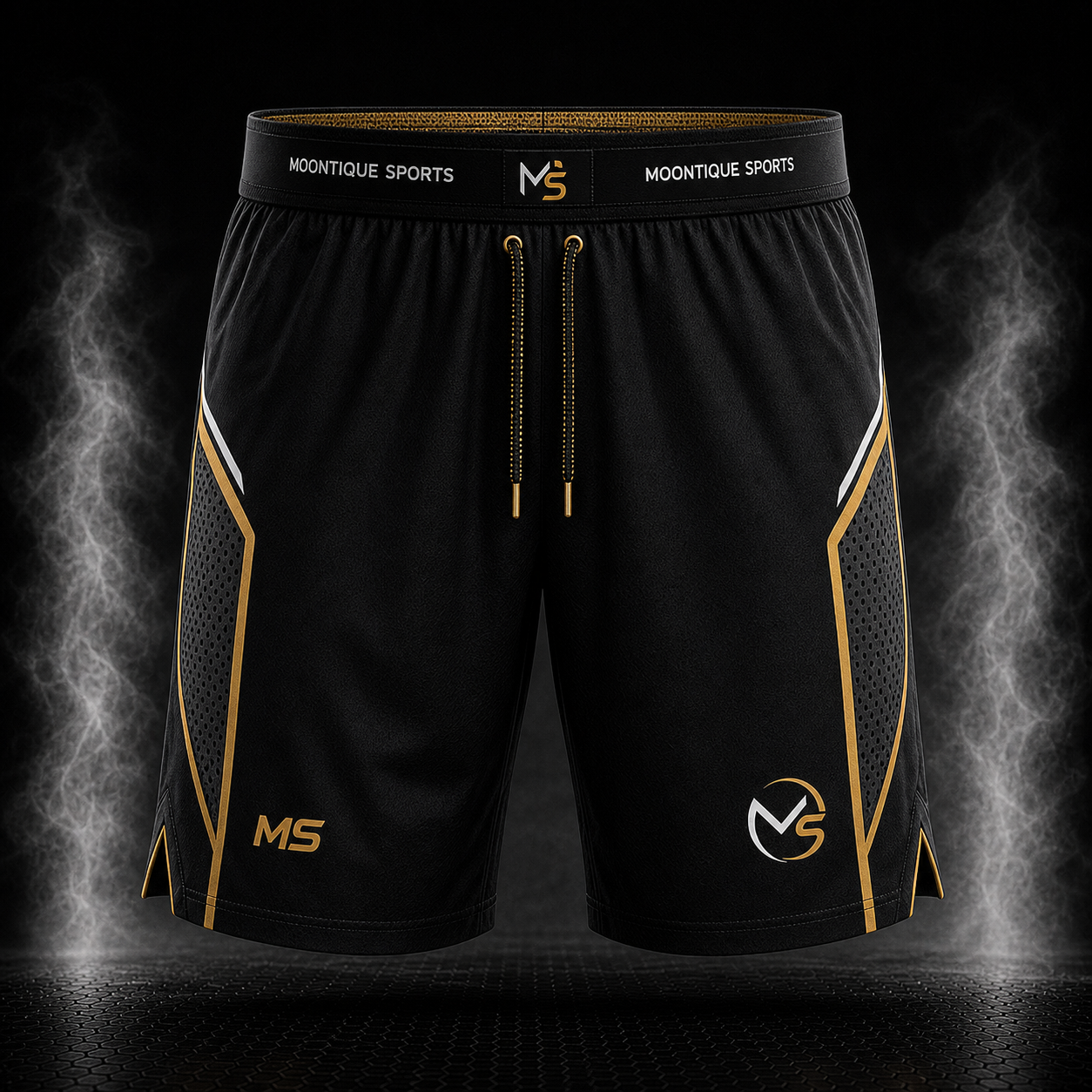Mesh Panel Shorts