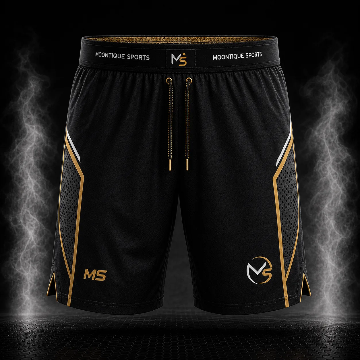 Mesh Panel Shorts