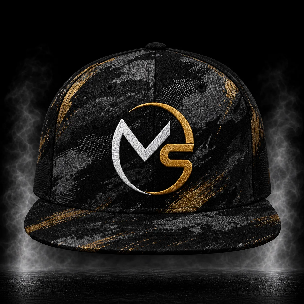 Camo Print Snapback