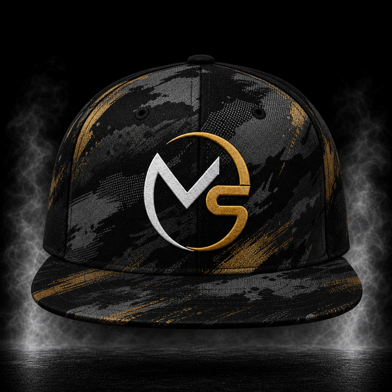 Camo Print Snapback