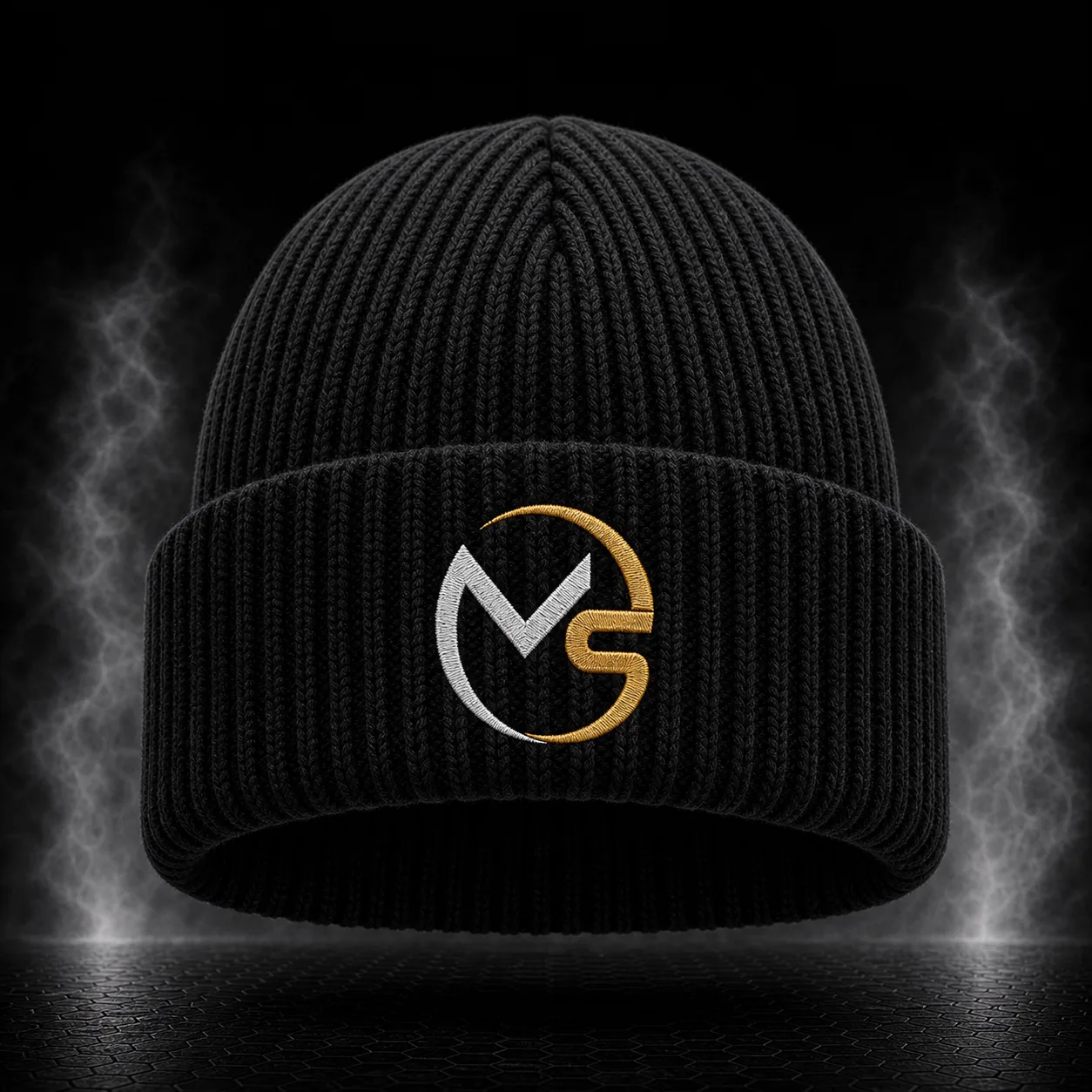 Oversized Turn-Up Beanie