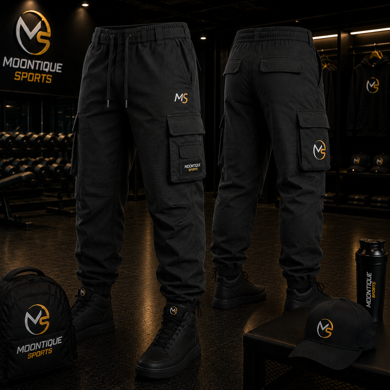 Multi-Pocket Cargo Pants