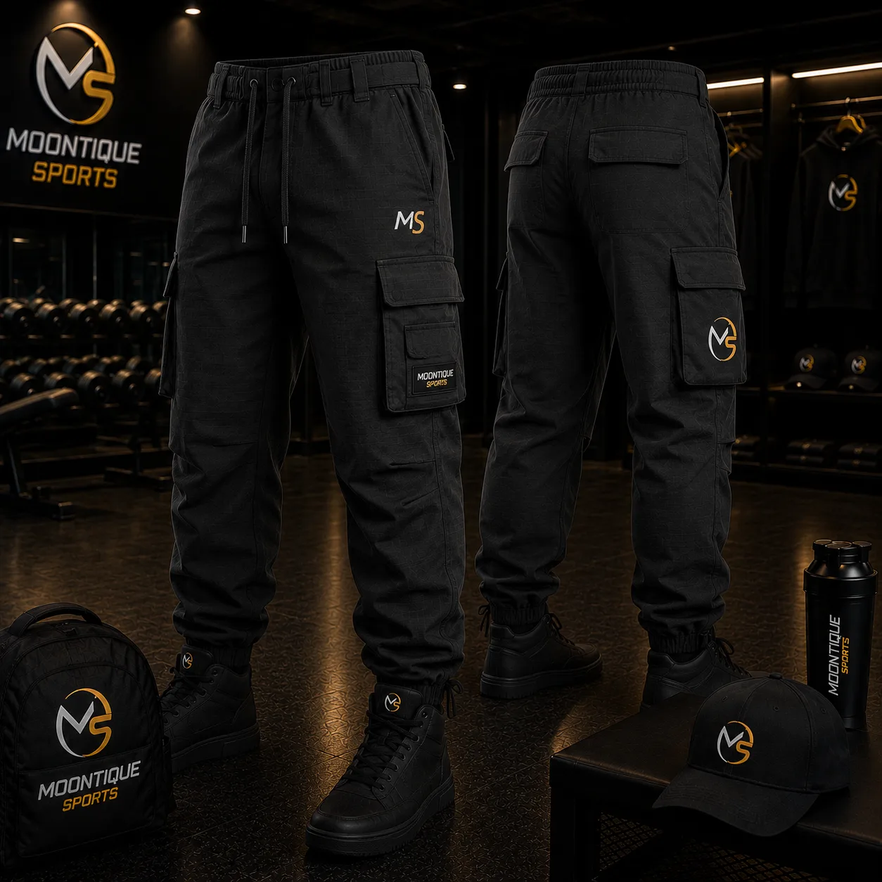 Multi-Pocket Cargo Pants