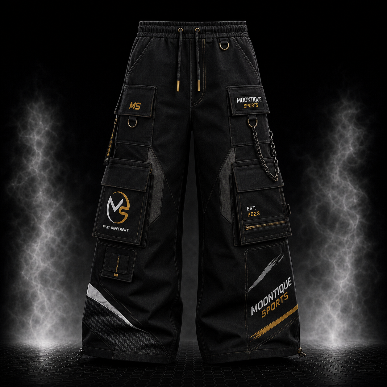 Wide Leg Cargo Pants