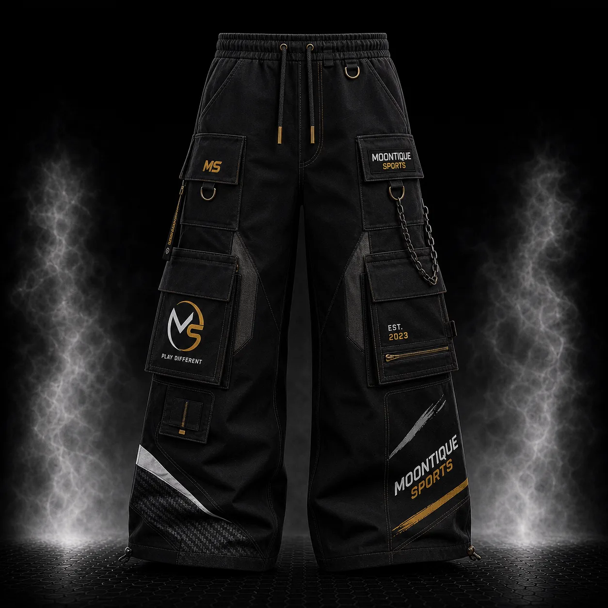 Wide Leg Cargo Pants