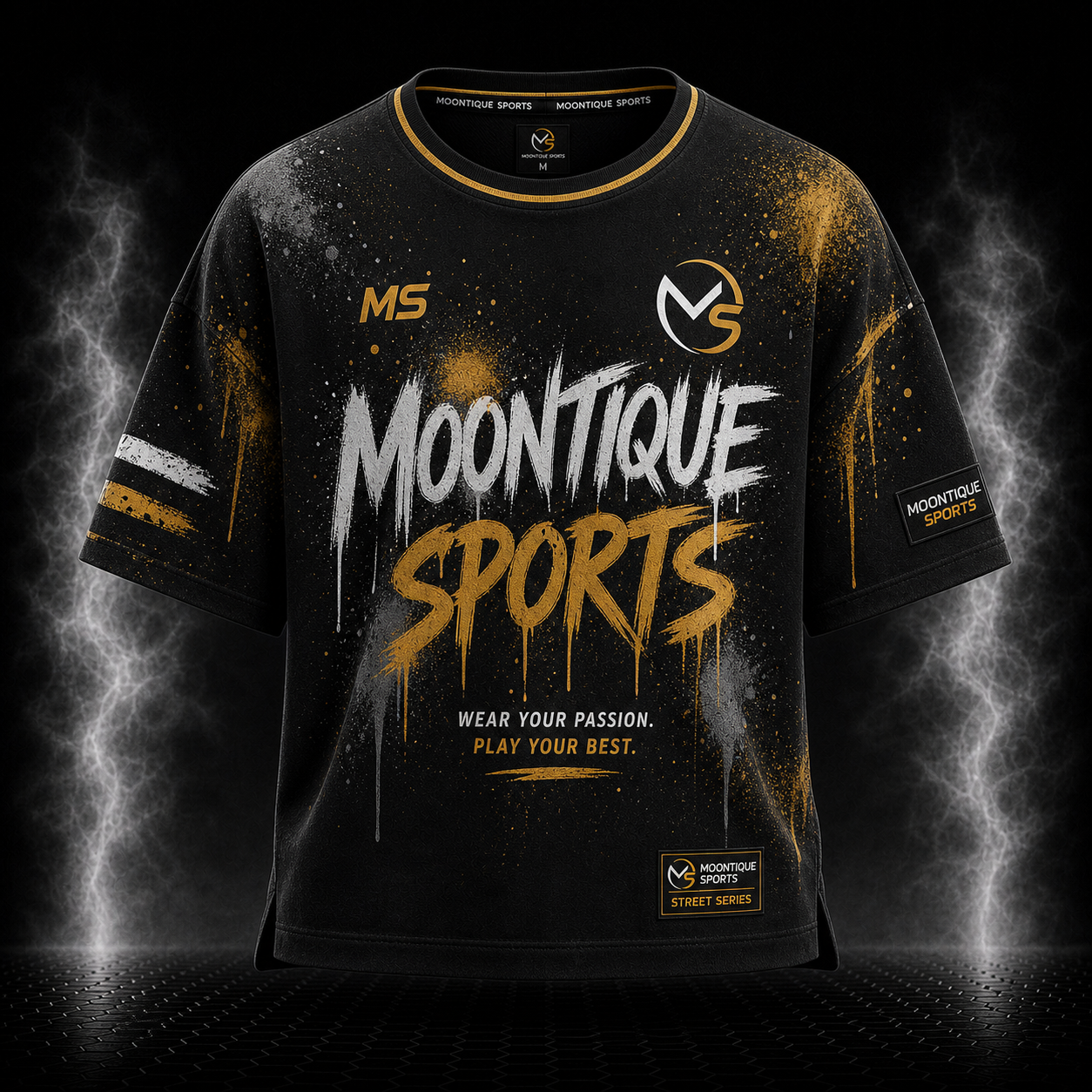 Spray-Paint Effect Tee