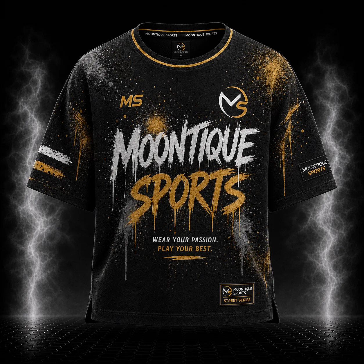 Spray-Paint Effect Tee