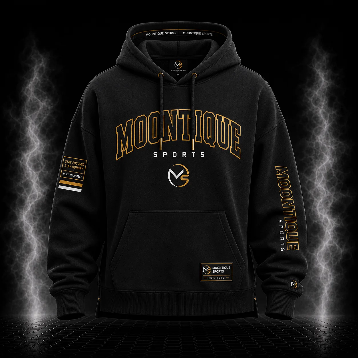 Drop Shoulder Street Hoodie