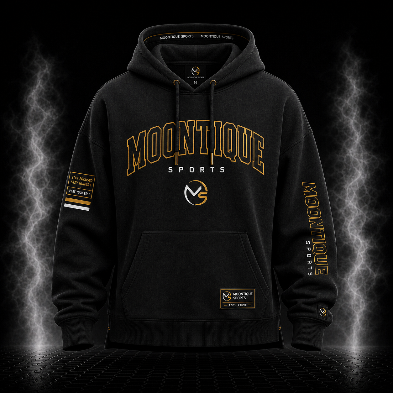 Drop Shoulder Street Hoodie