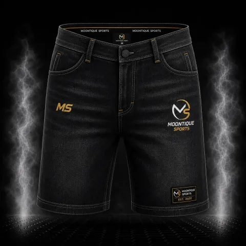 Denim Look Casual Shorts – custom casual short