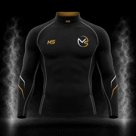 Mock Neck Compression Top – custom compression top