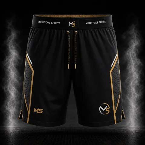 Mesh Panel Shorts – custom gym short