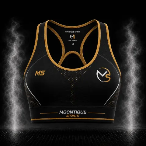 Open Back Training Bra – custom sports bra