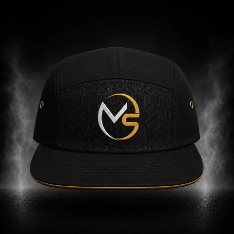 Five-Panel Street Cap – custom custom cap