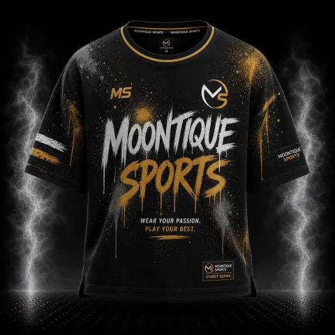 Spray-Paint Effect Tee – custom graphic tee