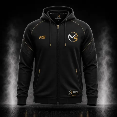 Stealth Zip Hoodie – custom training hoodie